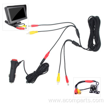 Rear View car reverse camera with LCD monitor
